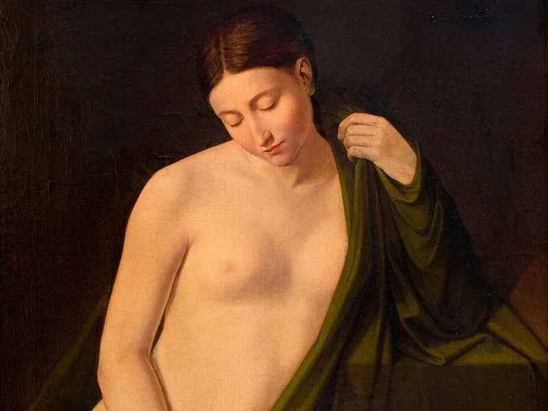 1800-Wojciech Korneli Stattler - Studio di nudo